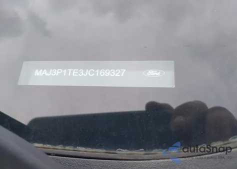 2018 Ford Ecosport Se из США, поврежденный, VIN MAJ3P1TE3JC169327